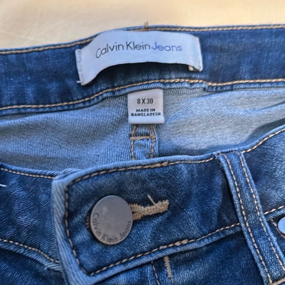 Calvin Klein stretch skinny Jeans size 8 - Picture 4 of 8
